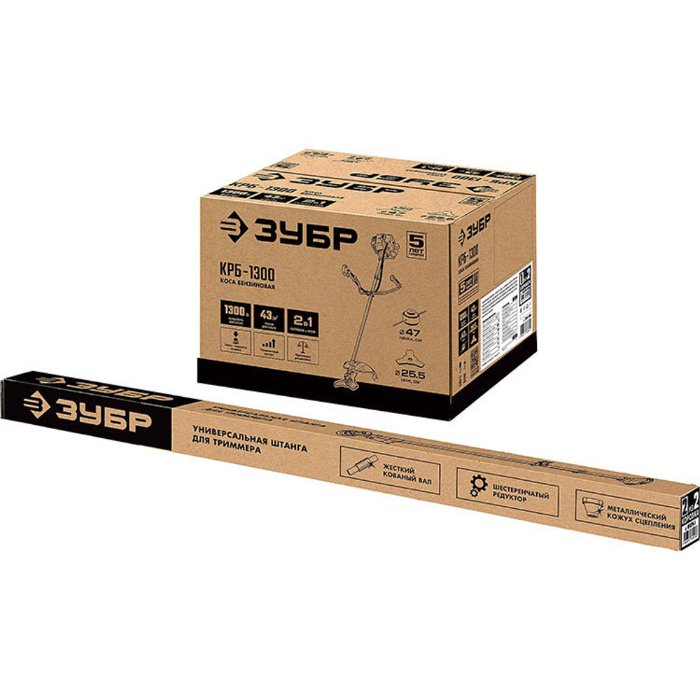 Триммер бензиновый Зубр КРБ-1300