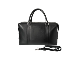 Дорожная сумка из натуральной кожи "Atlas Black"