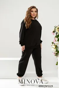 Костюм 5329-черный Minova