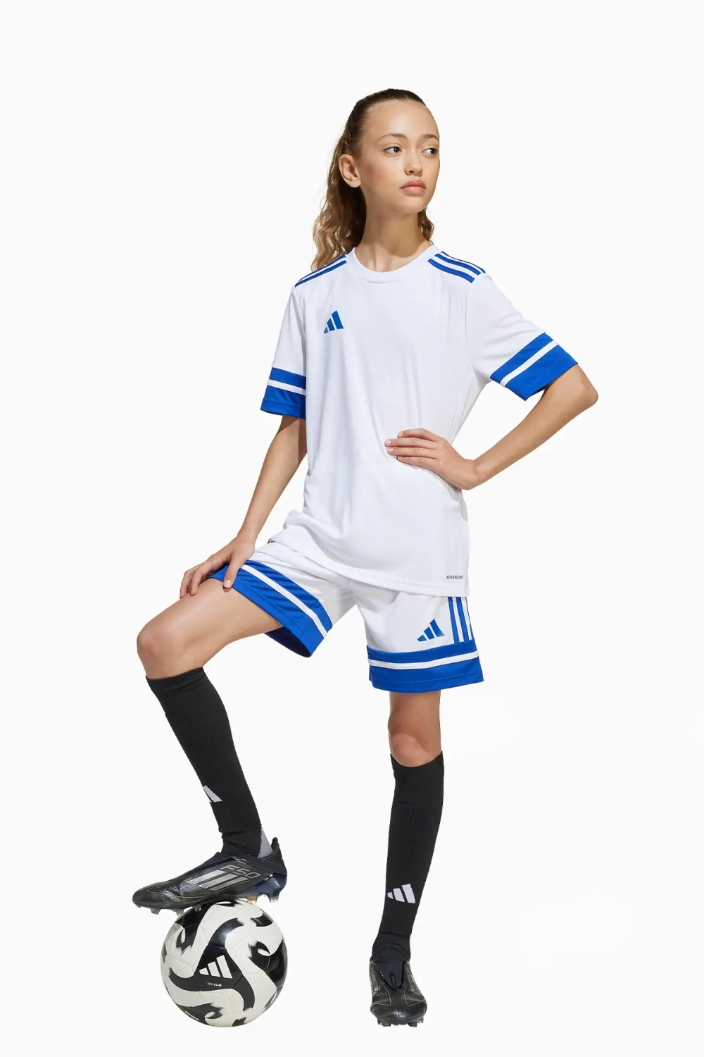 Футболка adidas Squadra 25 Junior - белый