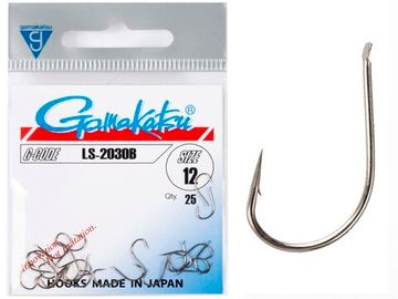 Крючки Gamakatsu LS-2030B HOOKS BRONZE разм. 12 25шт.