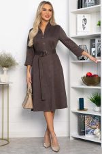 Платье трикотажное Дарьяна НЬЮ (горький шоколад) П14305-18М LT Collection
