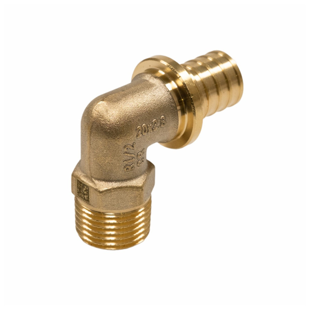 Угольник-переходник REHAU с наружной резьбой 20-R 1/2 MX