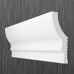 Плинтус потолочный "KD" N-60 58*18мм (для натяжных) 2м