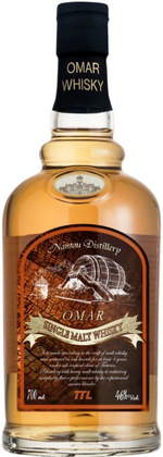 Виски Nantou Distillery, Omar Single Malt Peated Type, 0.7 л