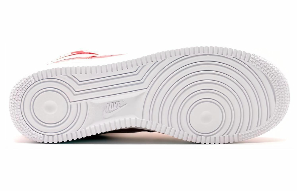 Кроссовки Supreme X Nike Air Force 1 World Famous Red