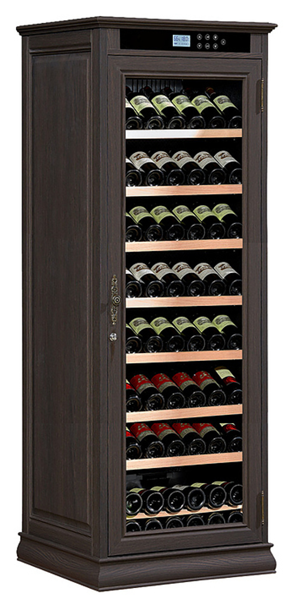 Винный шкаф MEYVEL MV102-WD1-C (Dark Chocolate)
