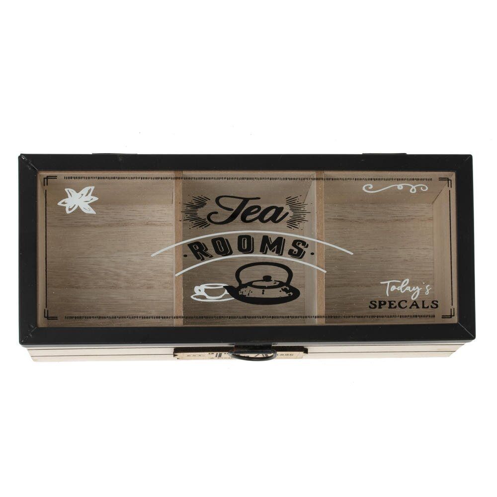 GAEM Шкатулка для чайных пакетиков, L24 W10,5 H7,5 см