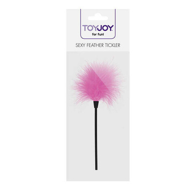Пуховка для щекотания Sexy Feather Tickler (Цвет: розовый)