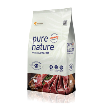 Pure Nature Беззерновой полноценный сухой корм Марка «Pure Nature» Ягненок со сладким картофелем для собак 5 кг(500г х 10упаковок)