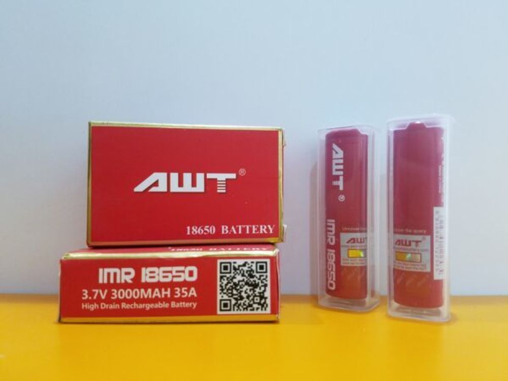 Аккумулятор AWT 18650 3000mah 35A