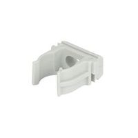 Крепеж-клипса для трубы 16 мм серая 100 шт