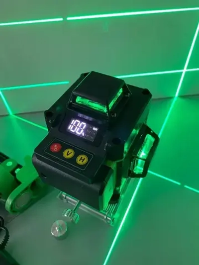 Лазерный уровень/нивелир HilDA 4D 16 Линий, Хилда, Зеленый луч