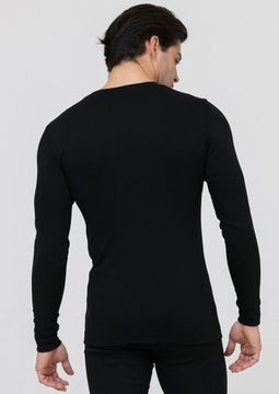 Термофутболка мужская с длинным рукавом Pantelemone PMF-001,черная