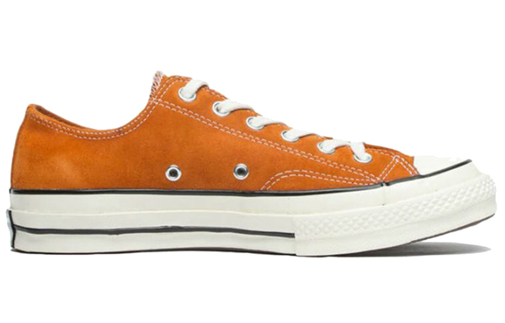 Converse 1970s OrangeBitte Retro Turn Fur Low Top Stylish Canvas Shoes Orange