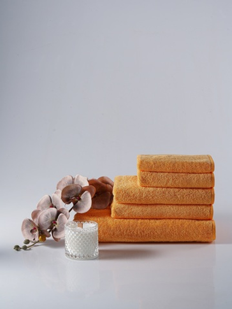 Набор полотенец 5шт Claire Batiste Atelier Ile оранжевый