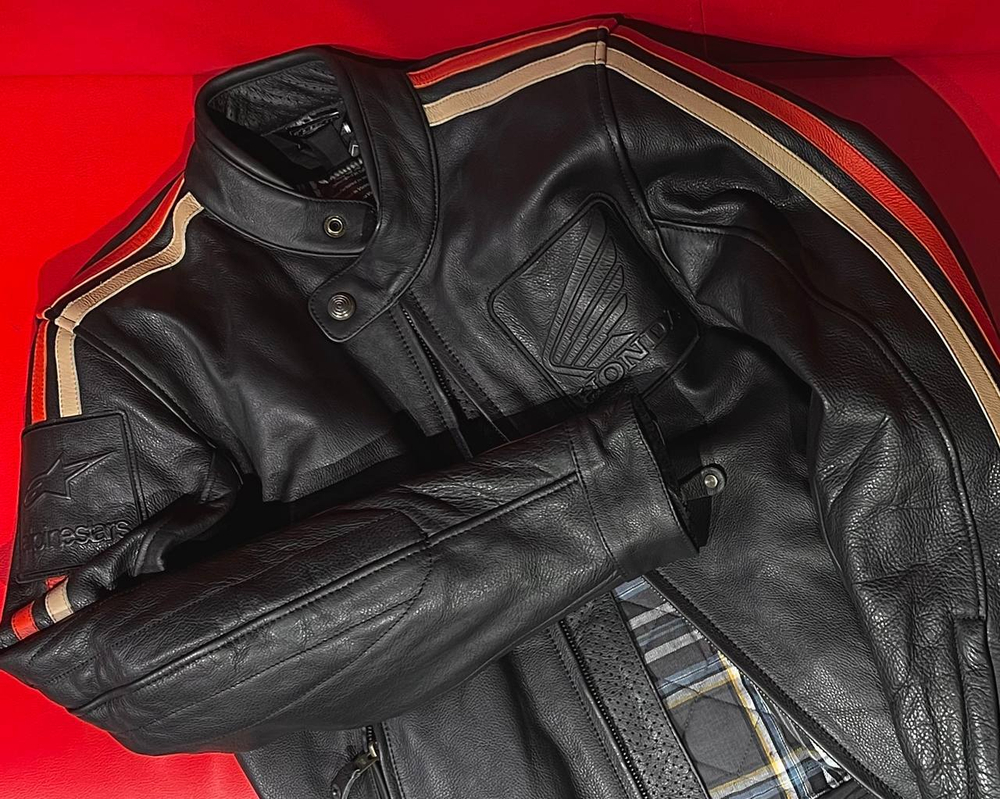 Мотокуртка кожаная HONDA CHARLIE LEATHER JACKET