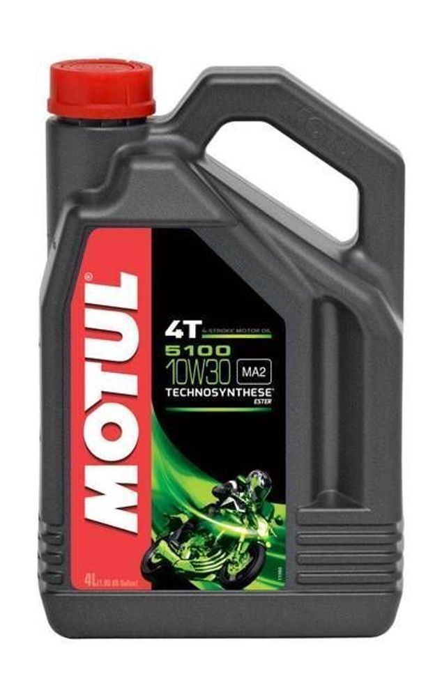 Масло 4т 10w30 полусинт Motul 5100 4л