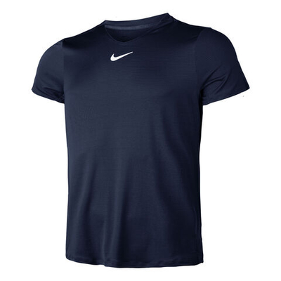 Мужское теннисное поло Nike Dri-Fit Advantage T-Shirt Men - Dark Blue