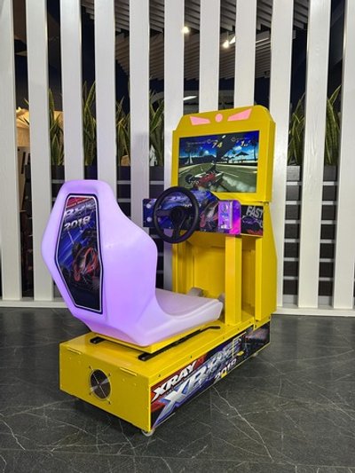 Детский гоночный видео симулятор «Супер драйв»