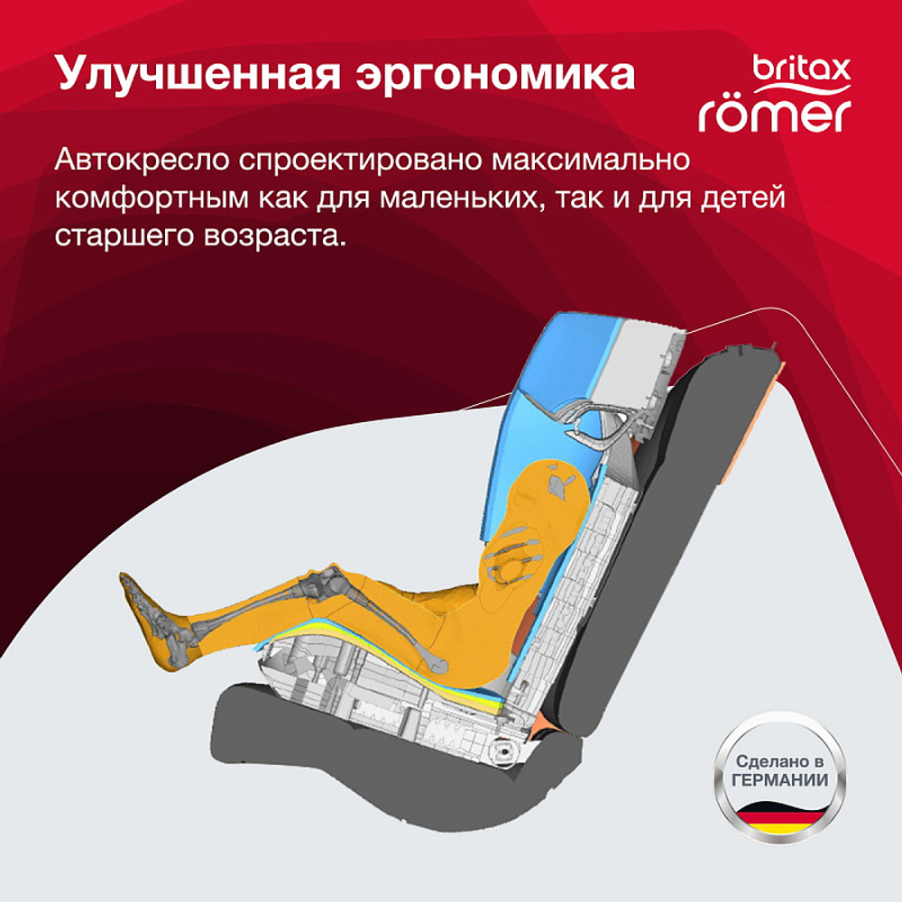 Автокресло Britax Roemer Kidfix M i-SIZE Burgundy Red