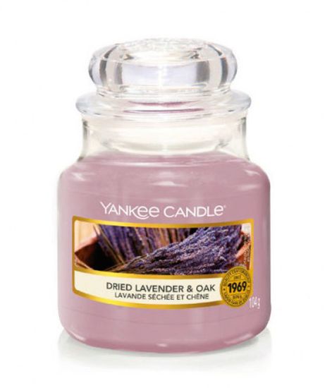 Ароматическая свеча Кора дуба и лаванда, Yankee Candle