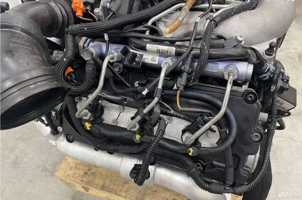 Двигатель CCW 3.0 tdi в сборе с навесным Дизель