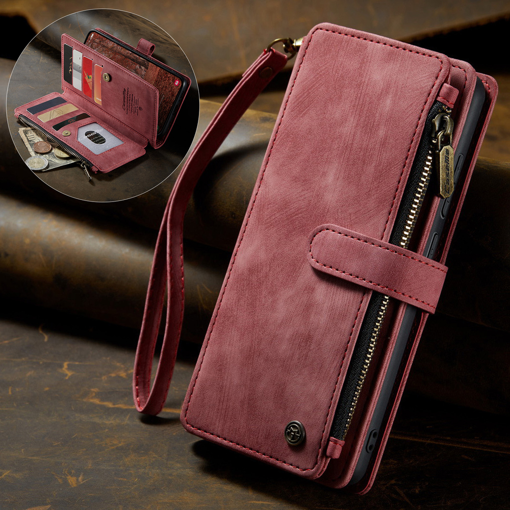 Многофункциональный чехол-кошелек CaseMe 3 in 1 Matte Wallet для Samsung Galaxy S26