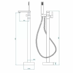 Душевая система RGW Shower Panels SP-6143-01 50140801-01 хром