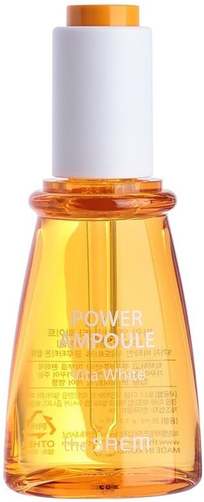 Сыворотка для лица ампульная осветляющая THE SAEM Power Ampoule Vita-White 35мл