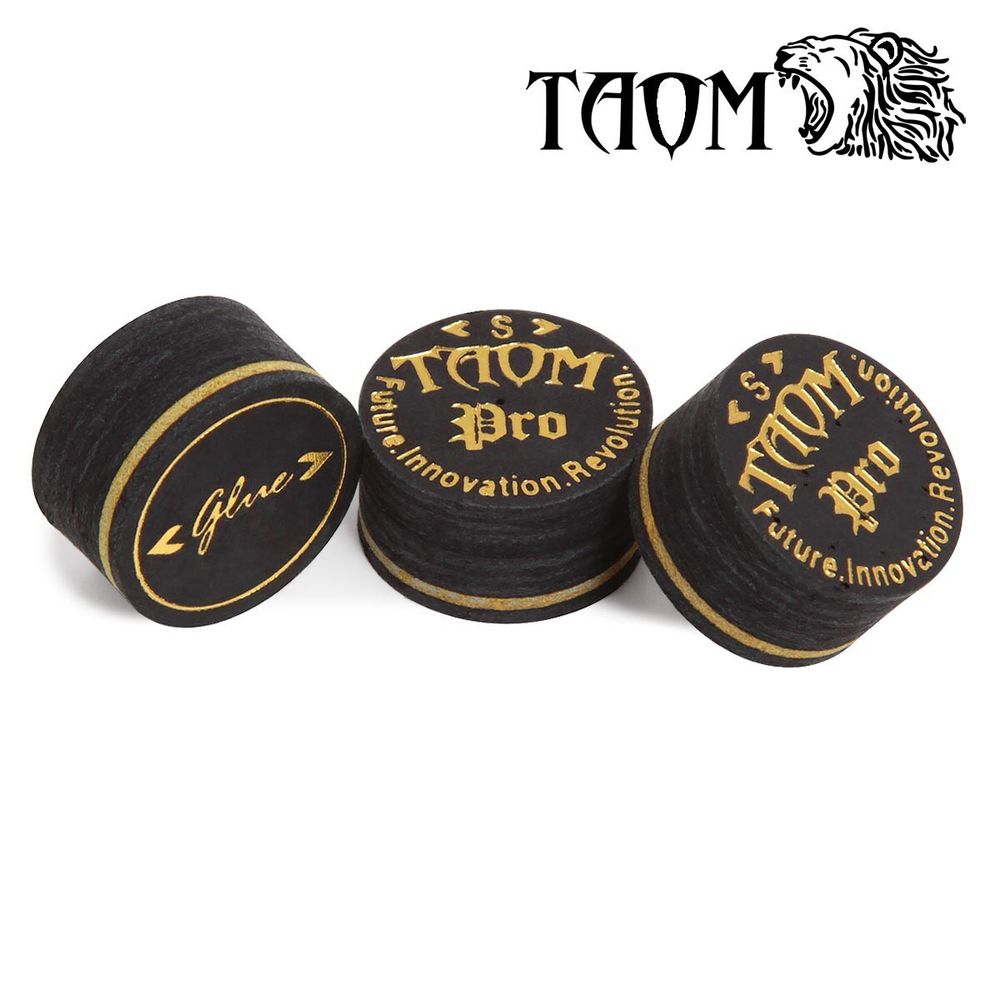 Наклейка для кия Taom Pro ø14мм Soft в индивидуальной упаковке 1шт.