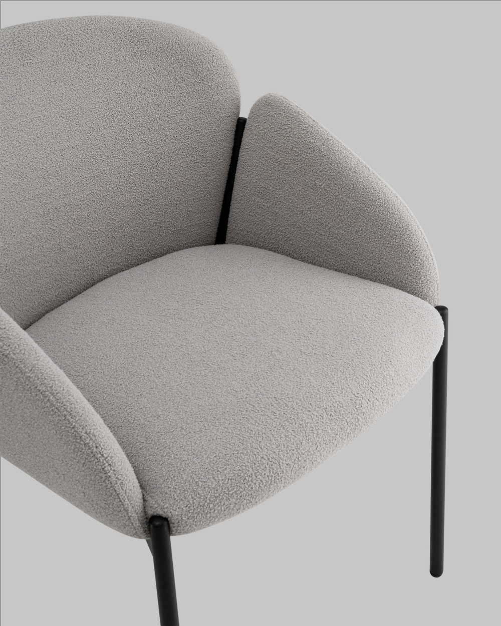 Стул обеденный Melia светло-серый