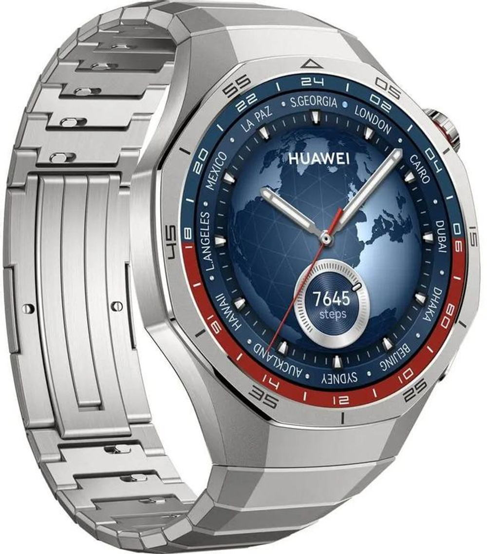 Смарт-часы Huawei Watch GT 5 Pro Vili-B29M,  46.3мм,  1.43",  серый/титановый серый