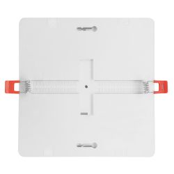 ULM-Q251 24W-4000K WHITE Светильник светодиодный встраиваемый-накладной квадратный. Белый свет 4000К. Корпус белый. ТМ Volpe