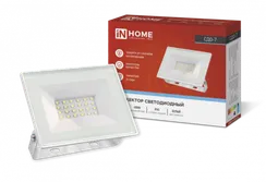 Прожектор светодиодный СДО-7 30Вт 230В 6500К IP65 белый IN HOME