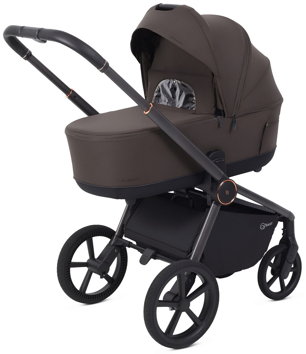 Детская коляска Rant Flex Therm Soft 2 в 1 Shine Brown