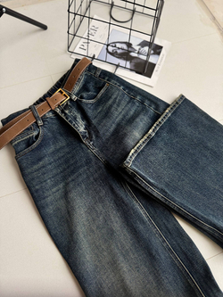 Брюки джинсовые жен. 8625 син.