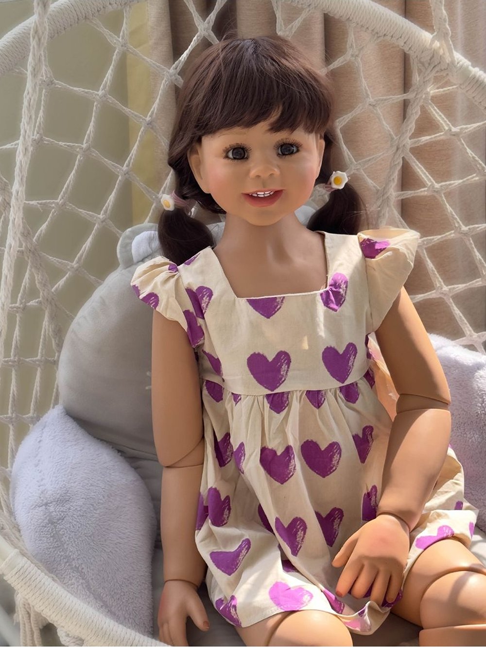 Кукла Реборн ростовая 120см в пакете (FA-438)