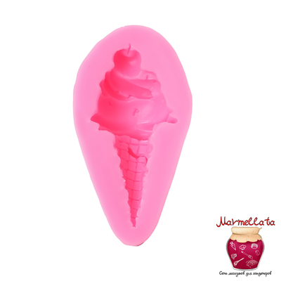 Молд силиконовый "Рожок", 9,2*6*1,5 см