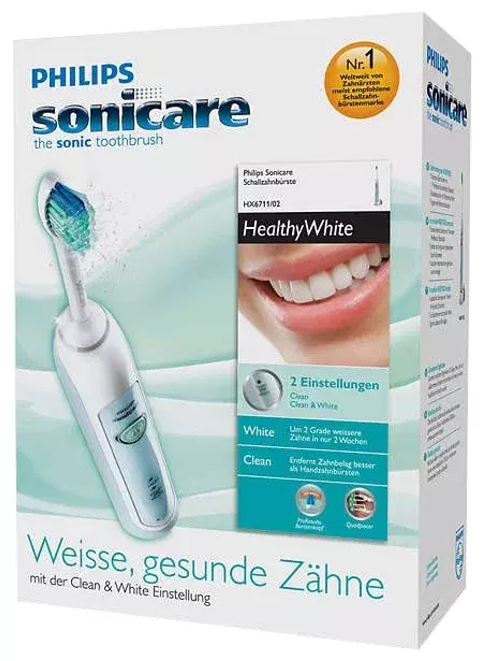 Электрическая зубная щетка Philips HX6711/02 (q)