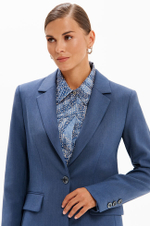 1938 Жакет женский (дымчато-голубой)