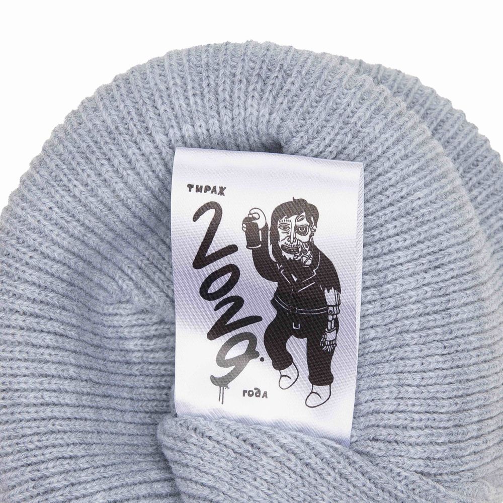 Шапка ННХ AW24 Якимка серый меланж