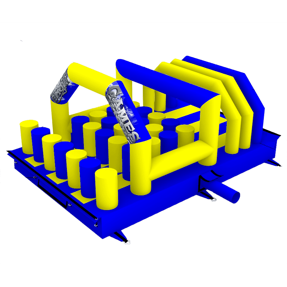 Надувной модуль препятствий «Частокол», 5×3,5×2,5 м