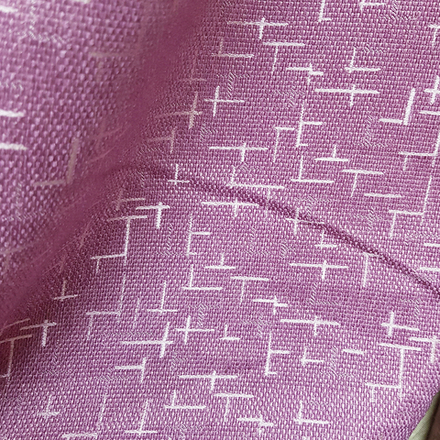 Блэкаут рогожка Штрихи сливовые оптом. Ш-280 см. Арт. 18R