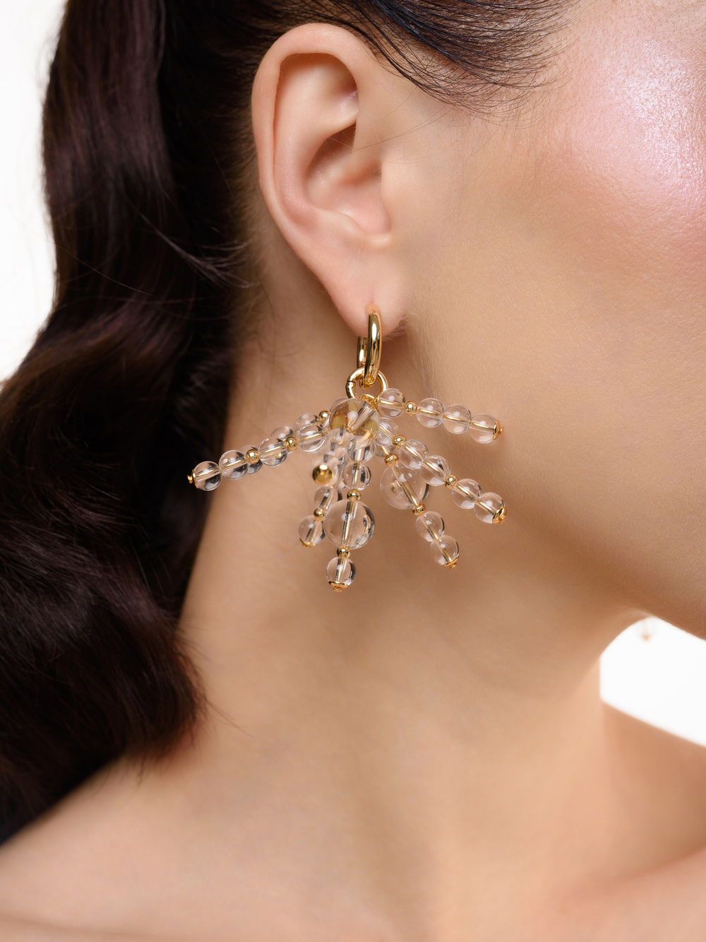 Серьги "Bubble bunch" Gold