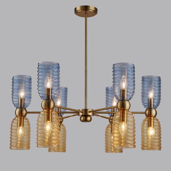 6511/12C MODERNI LN23 000 латунь Люстра потолочная E14 12*40W 220V MONROE