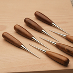 Шило круглое с ручкой из американского ореха