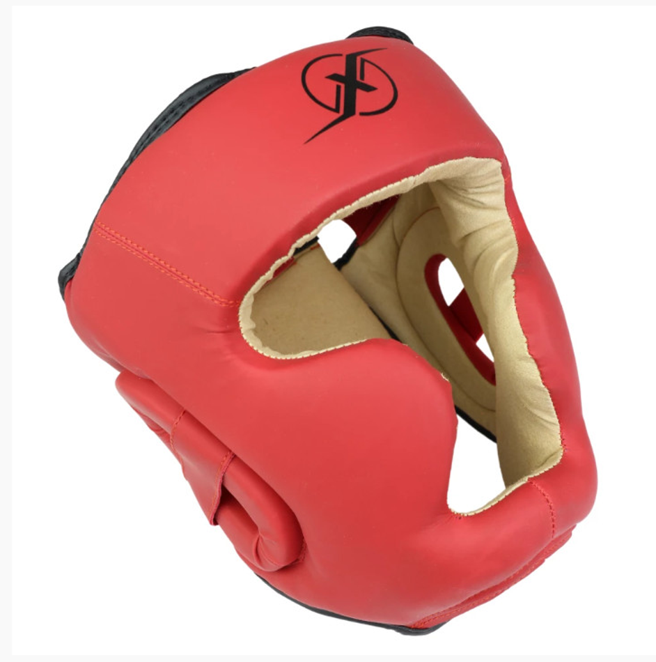 Шлем OxxFire тренировочный, красный