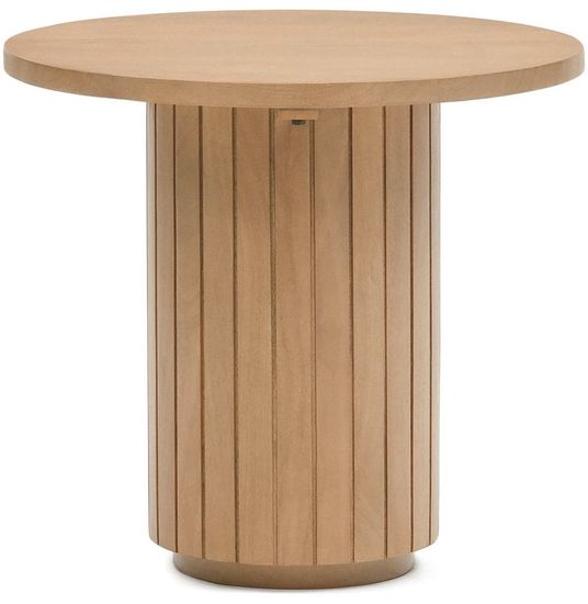 Licia Круглый столик из массива дерева манго Ø 60 см Испания