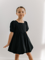 Платье со стразами Черный